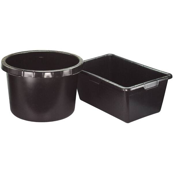 MURBØTTE RUND 65 L SORT