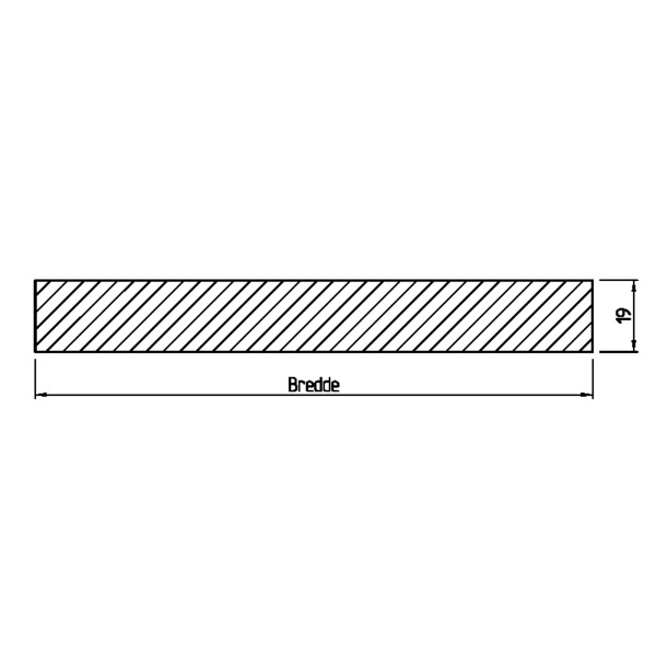 FURU 22X198 REKTKLED IMP KL1