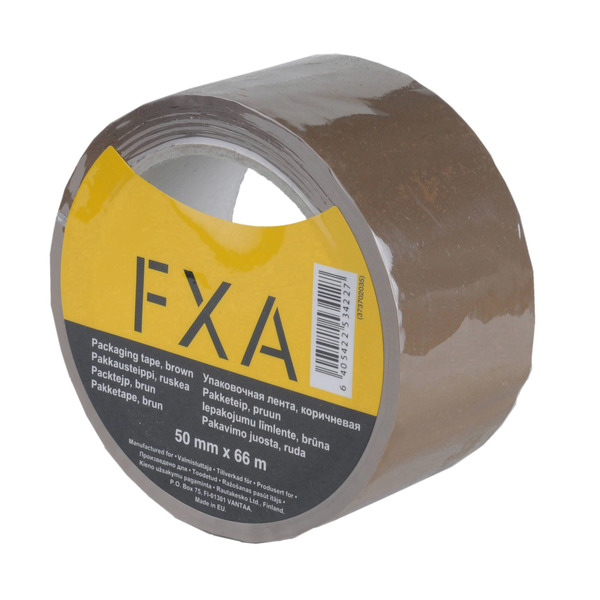 PAKKETAPE BRUN FXA 50MM X 66M