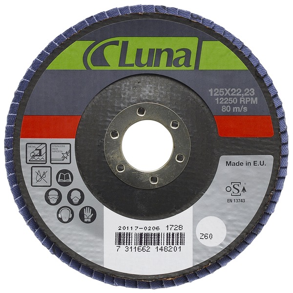 LAMELLRONDELL 125MM K80