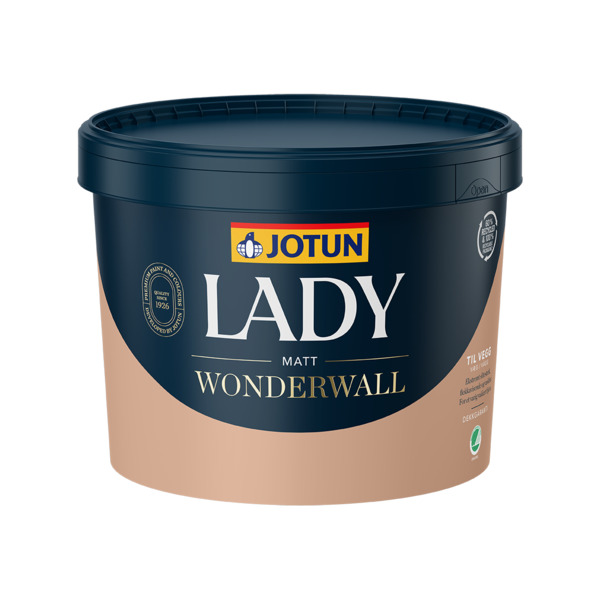 LADY WONDERWALL HVIT 9LTR
