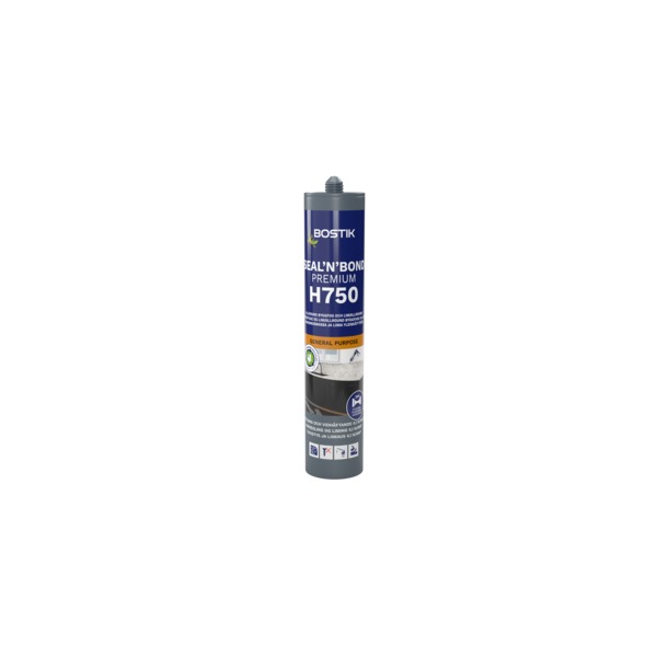 MONTERINGSLIM H750 SVART 290ML