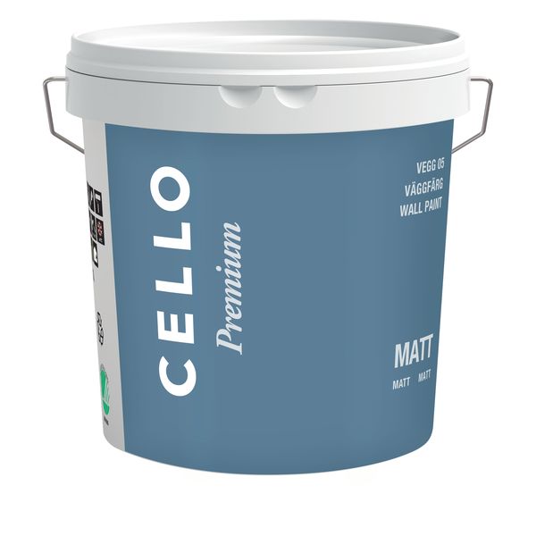 VEGGMALING PREMIUM HVIT 2,7LTR