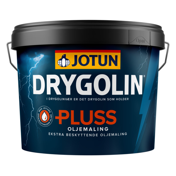 DRYGOLIN PLUSS OM KL,HVIT 9LTR