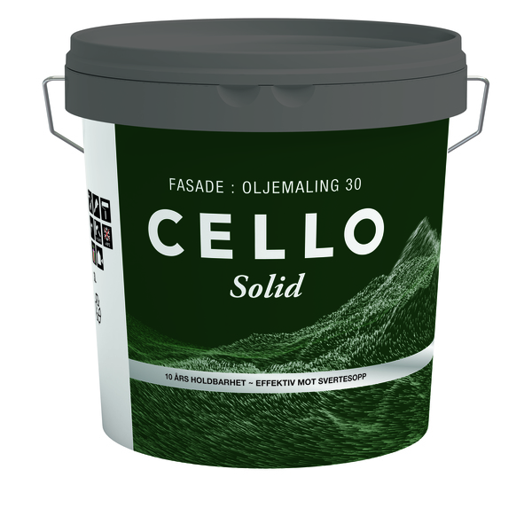 CELLO FASADE SOLID HVIT 2,7L